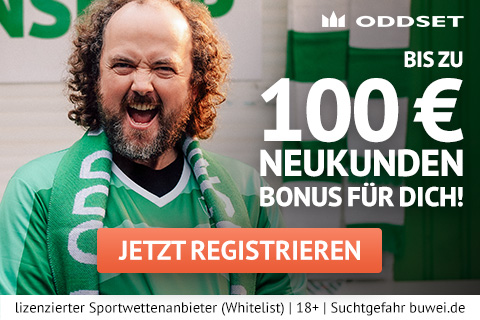 oddset wird eingestellt