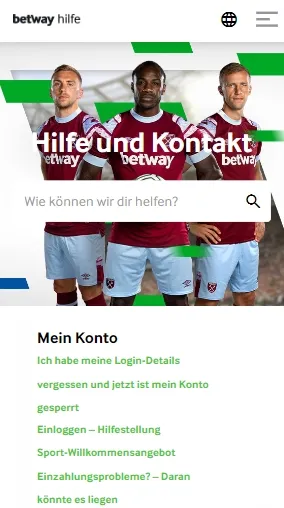Betway Support
