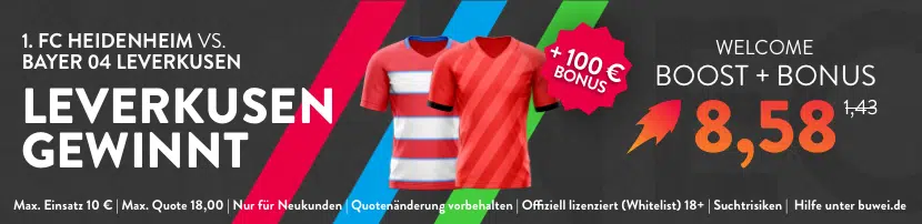 NEO.bet 500 % Quotenboost