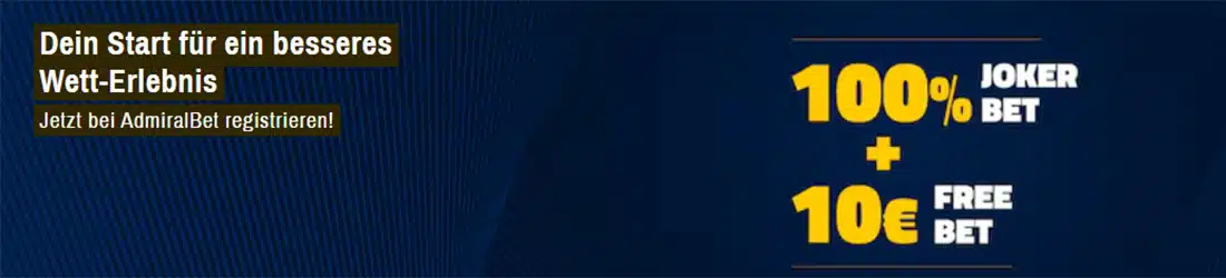 AdmiralBet Neukundenbonus