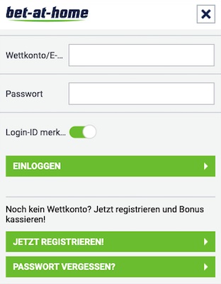 Bet-at-home Login 