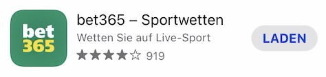 bet365 app ios