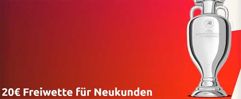 Betano 20€ EM Neukundenbonus