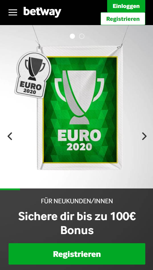 Betway Bonus mobil