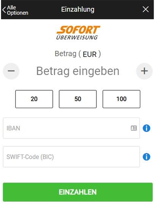 Bwin Einzahlung Sofort