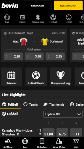 bwin mobile