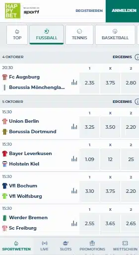 Happybet Bundesliga