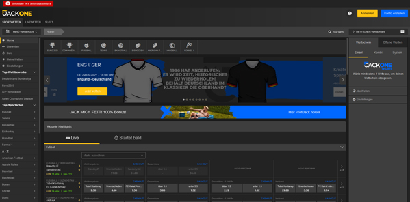JACKONE Webseite