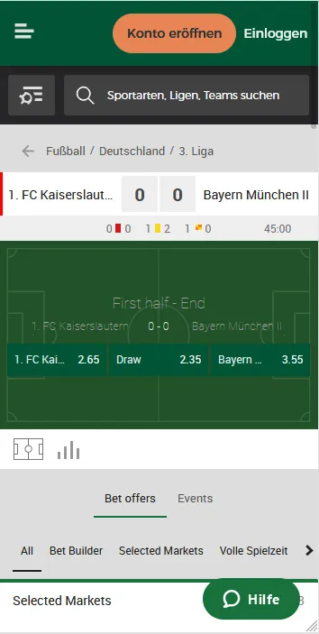 mrgreen Livewetten