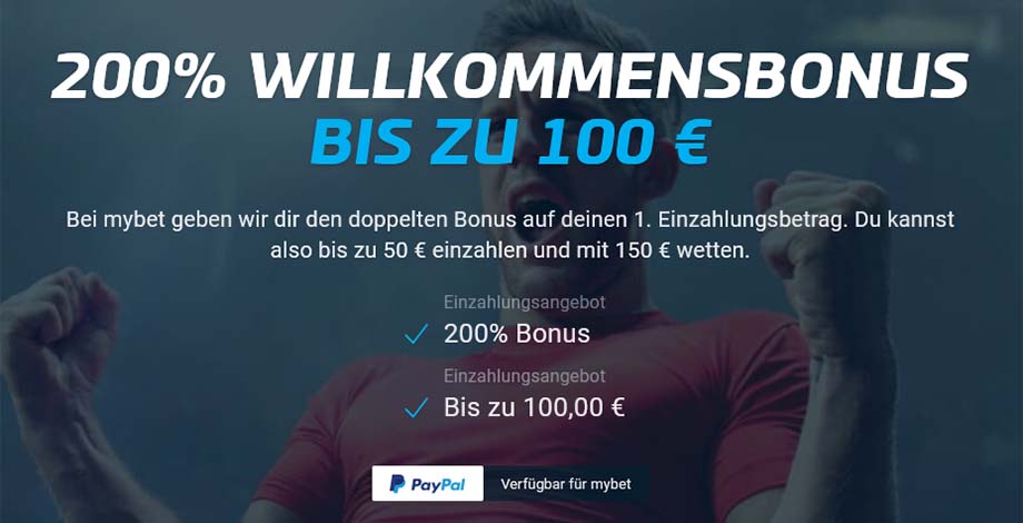 mybet Willkommensbonus