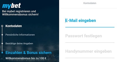 Mybet Anmeldung