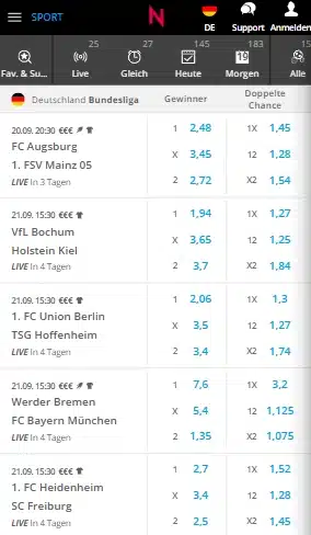 Neobet Bundesliga