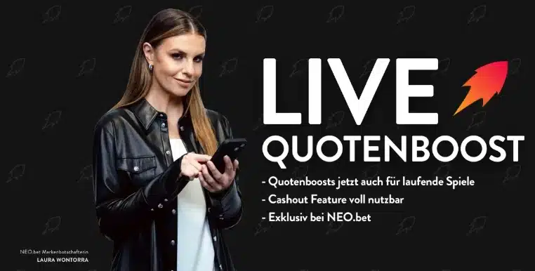 NEO.bet Quotenboost Live-Wetten