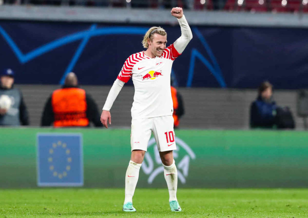 Emil Forsberg bestreitet gegen die TSG Hoffenheim sein letztes Heimspiel für RB Leipzig.