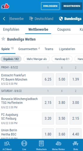 Sportingbet Bundesliga