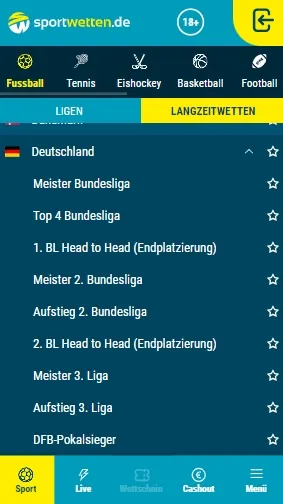 Sportwetten.de Fußball