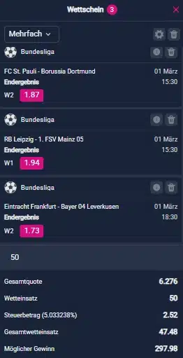 Vbet Wetten